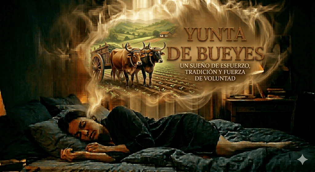 Soñar con una yunta de bueyes