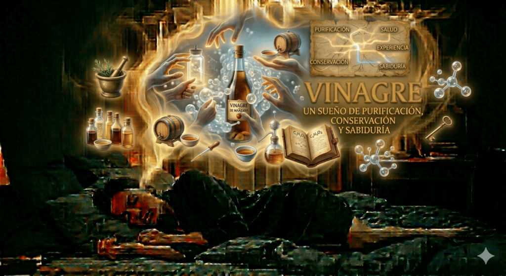 Soñar con Vinagre