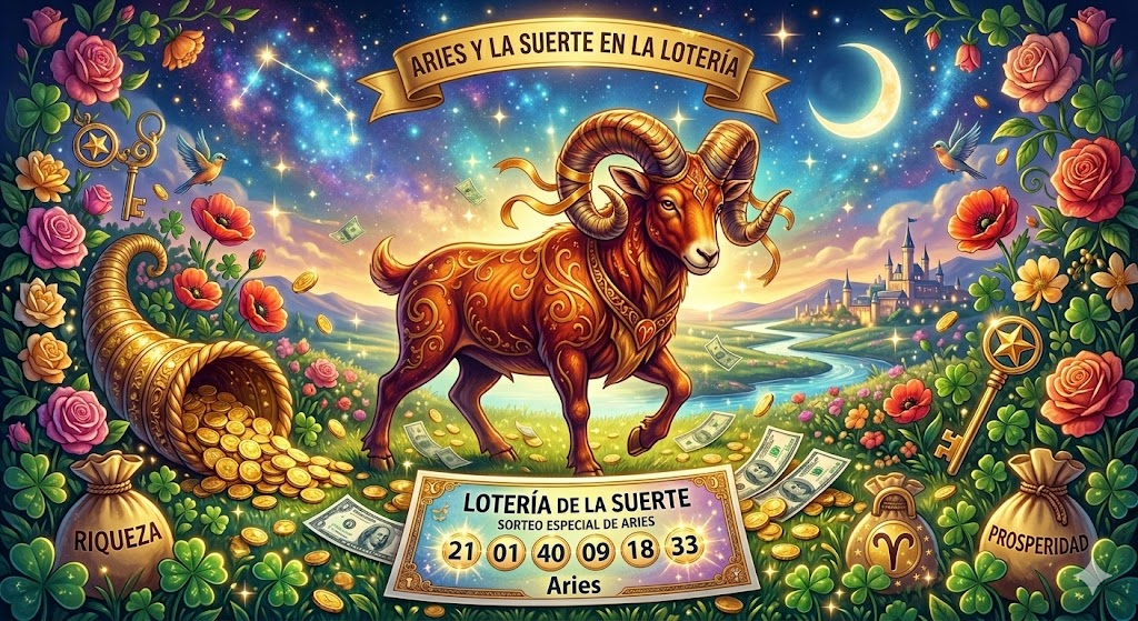 Aries y la Suerte en la Lotería